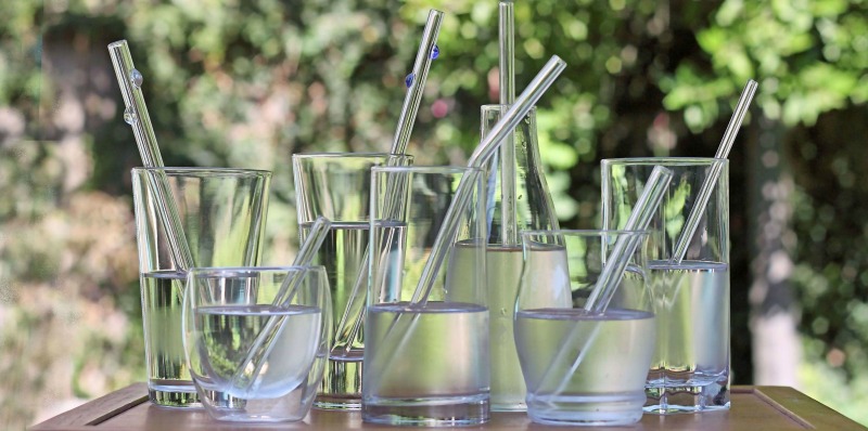 Glass Dharma Glass Drinking Straws