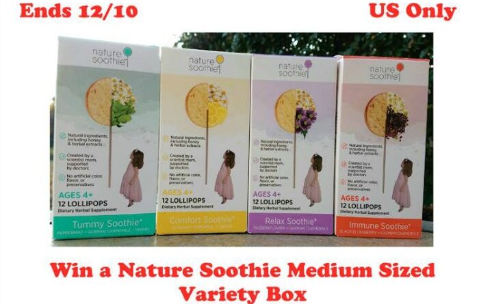 Nature Soothie Medium Sized Variety Box Giveaway