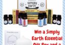 Simply Earth Essential Oils Recipe Box and a Diffuser Giveaway