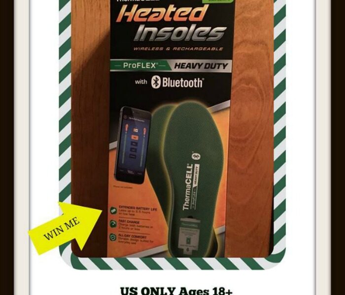 Thermacell Heated Insoles (arv $199) Giveaway