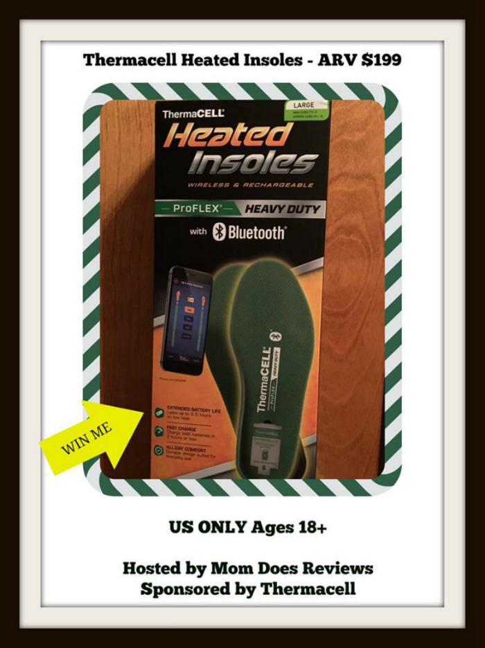 Thermacell heated hot sale insoles battery