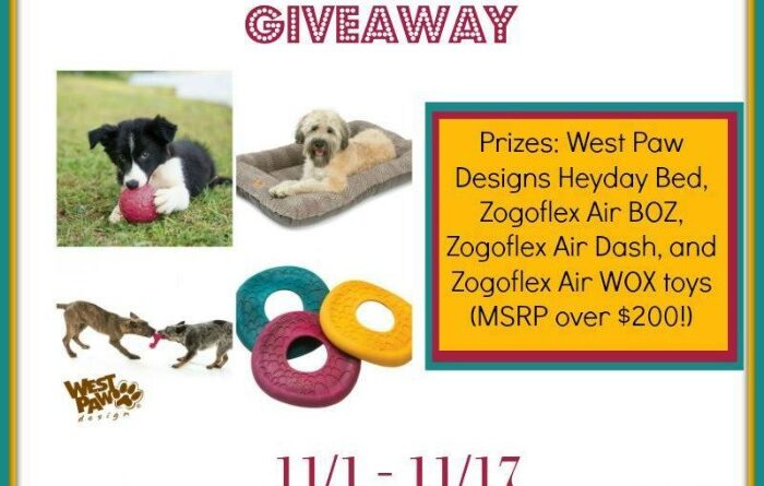 West Paw Prize Pack (MSRP: $214.85) Giveaway