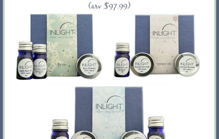 Inlight Organic Skin Products Prize Pack Giveaway