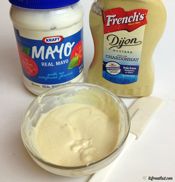 Mayo and Dijon Mustard Sauce