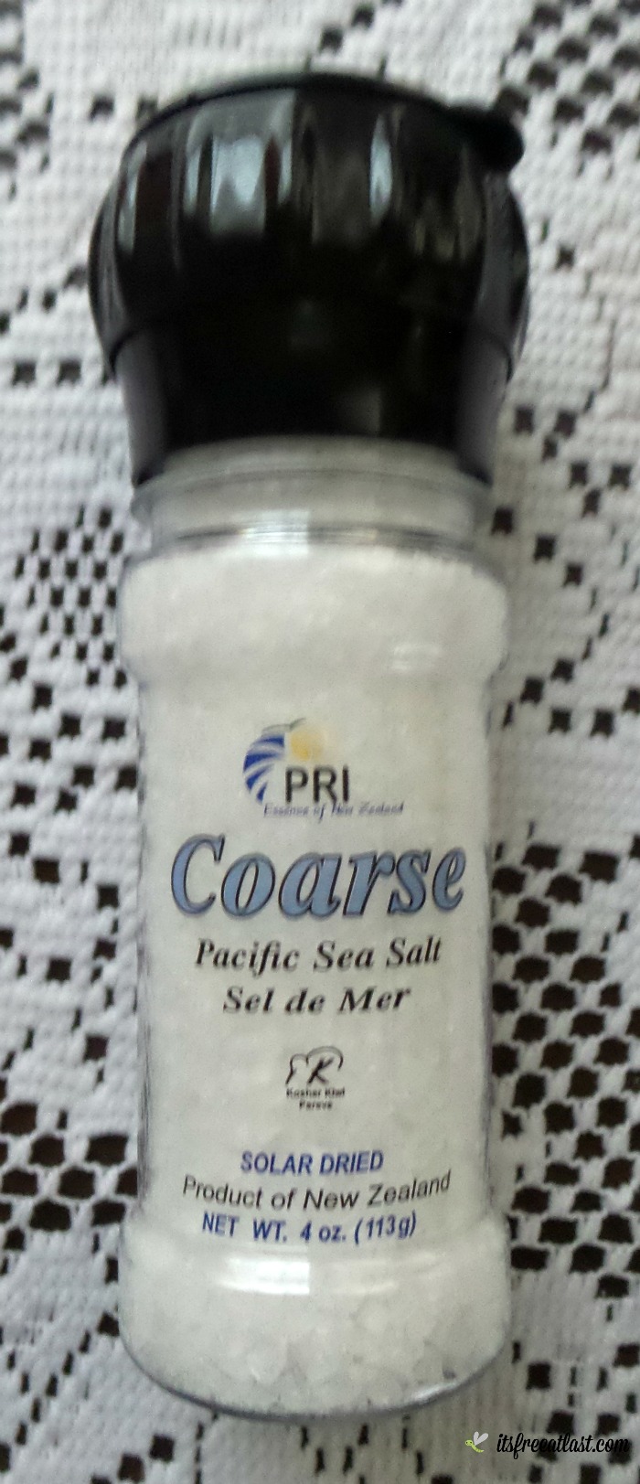 Pacific Natural Sea Salt Coarse Grinder