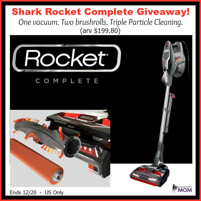 Shark Rocket Complete Vacuum (arv $199.80) Giveaway