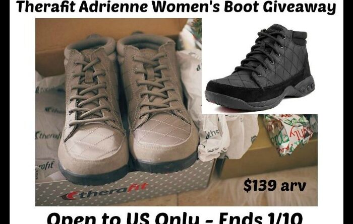 Therafit Adrienne Women's Boot Giveaway!