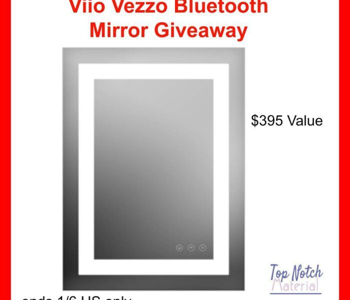 Viio Vezzo Bluetooth Mirror (arv $395) Giveaway