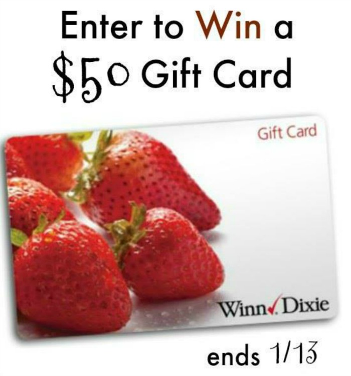 50 Winn Dixie Gift Card Giveaway On