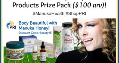 Manuka Honey Body Beautiful Products Prize Pack Giveaway