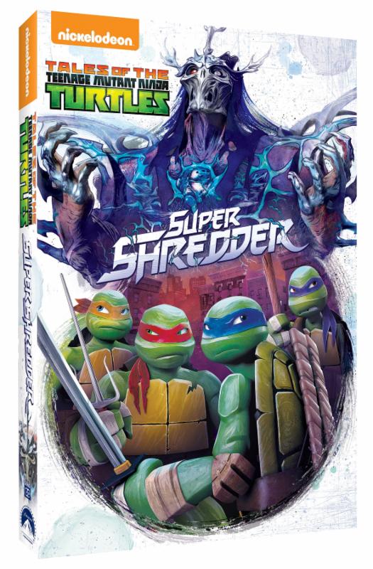 Teenage Mutant Ninja Turtles Super Shredder on DVD March 21 It's Free