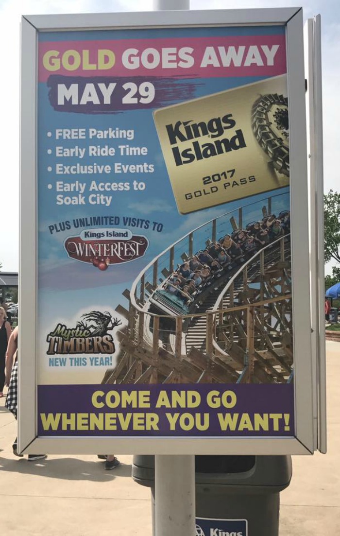 Save on a Season Gold Pass with Kings Island KingsIsland KIBestDay 