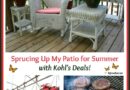 Sprucing Up My Patio for Summer with Kohl's Savings from Groupon!