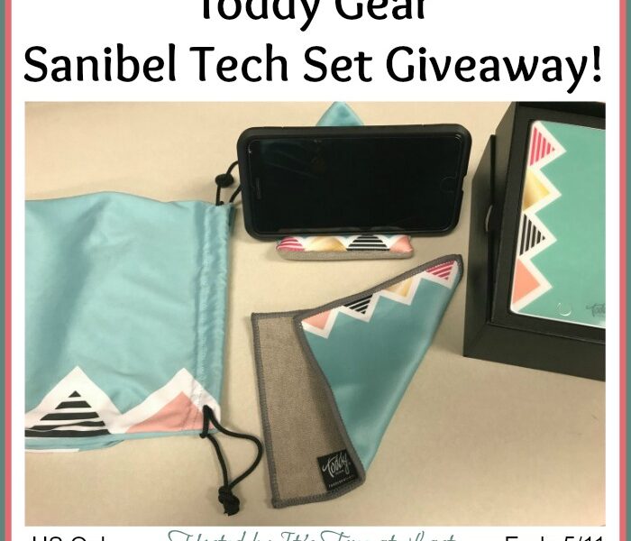 Toddy Gear Sanibel Tech Set Giveaway button
