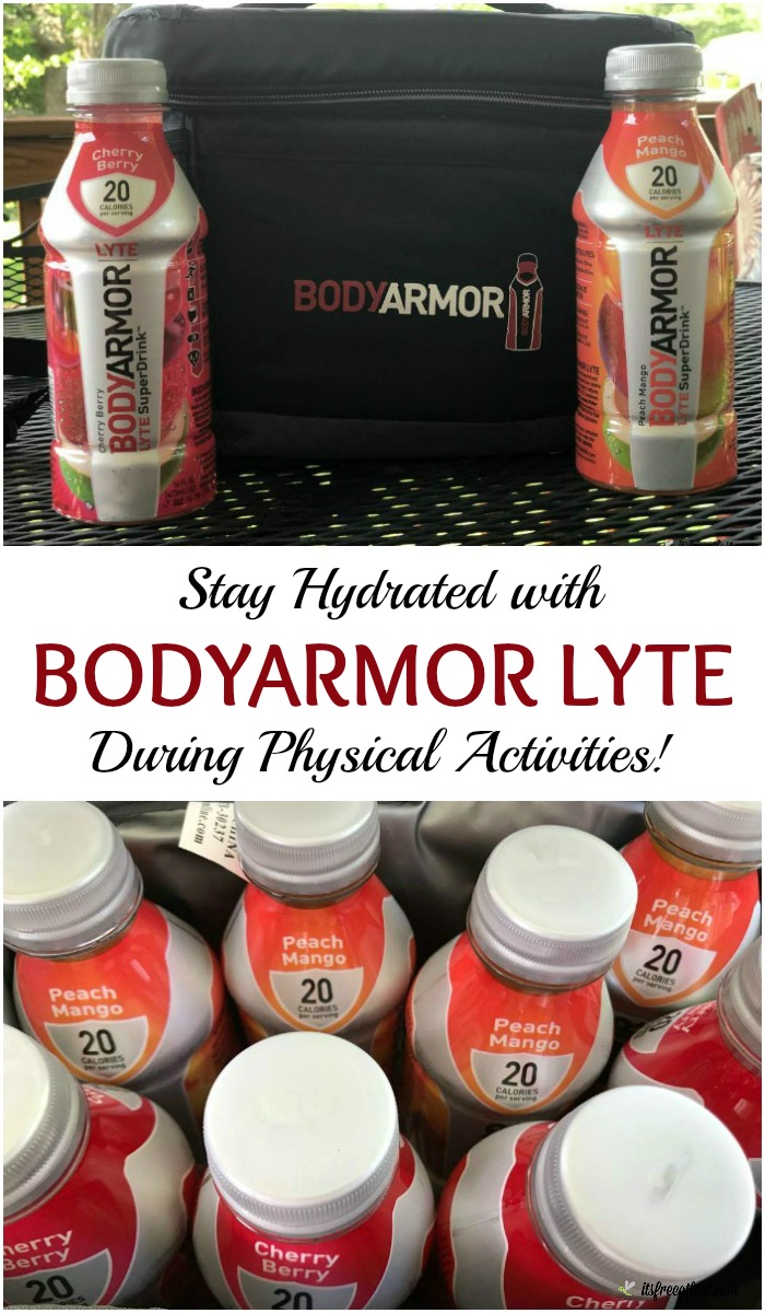 Stay Hydrated with BODYARMOR LYTE During Physical Activities! #Switch2BODYARMOR