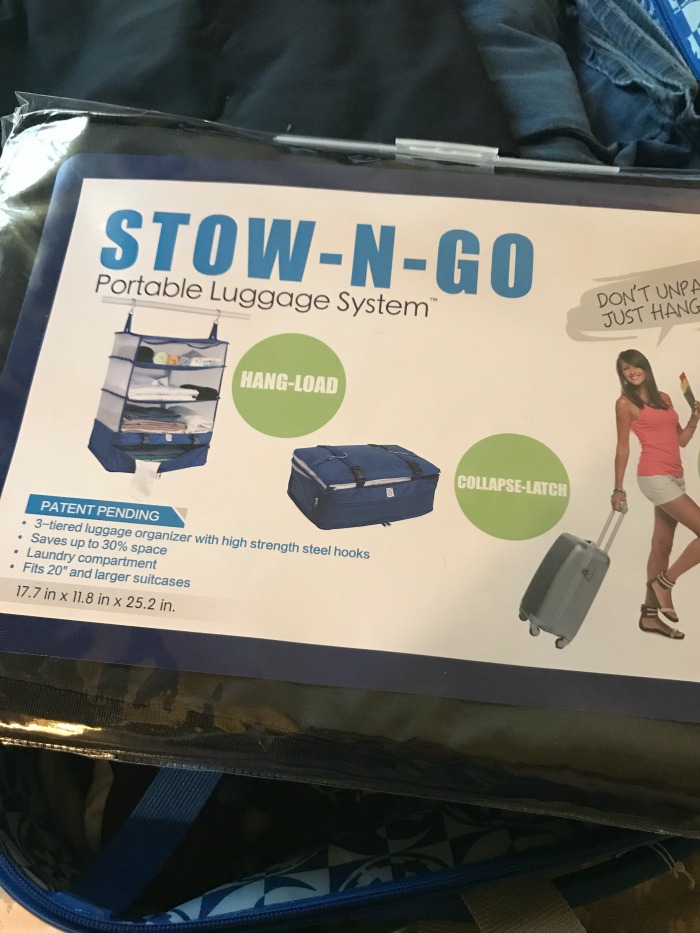 Stow-N-Go Travel Hanging System
