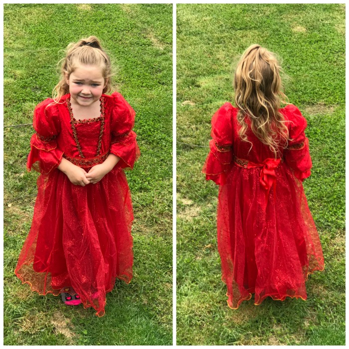 Just Pretend Kids Holiday Princess Dress Perfect for Play