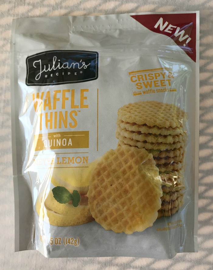 Julian's Recipe Waffle Thins with Quinoa