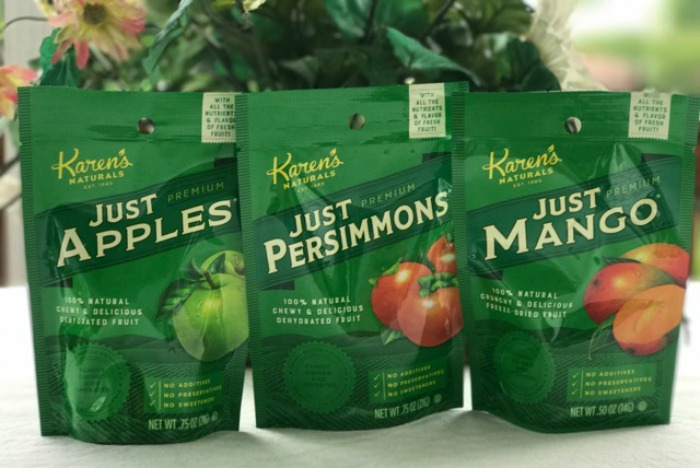 Karen's Naturals - apple, persimmons, mango