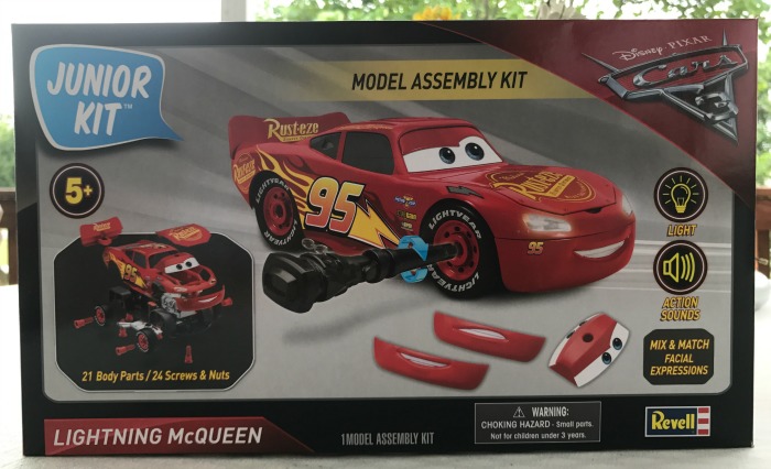 Lightning McQueen Junior Car Model Assembly Kit #Cars3 - It's Free At Last