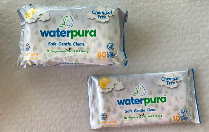 Waterpura Wipes are Safe, Gentle, and Chemical Free