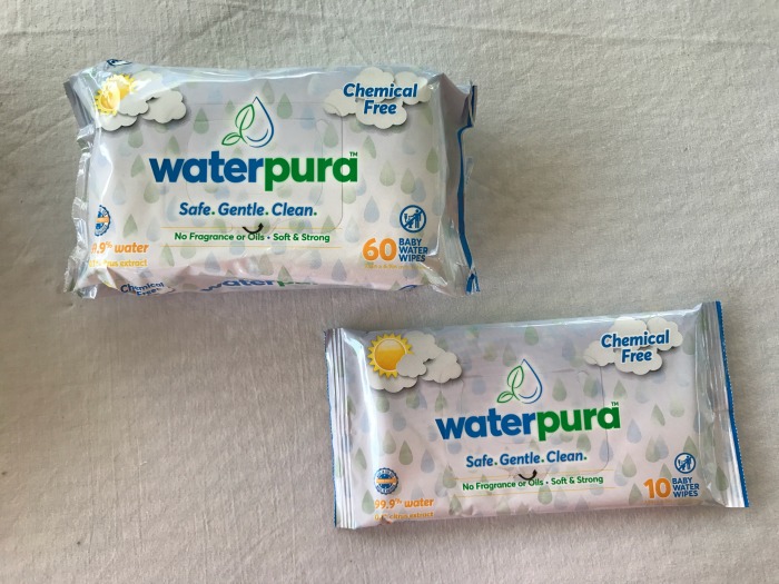 Waterpura Wipes are Safe, Gentle, and Chemical Free