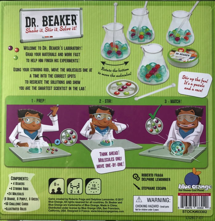 Dr. Beaker Shake It, Stir It, Solve It! Game