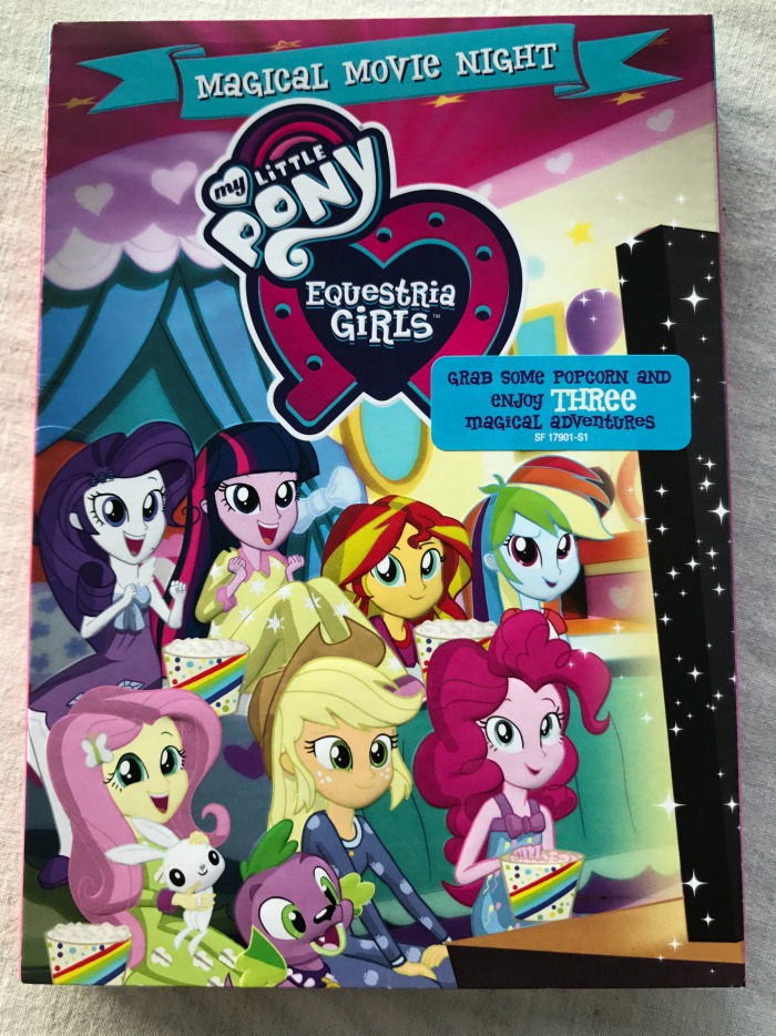 My Little Pony Equestria Girls Magical Movie Night on DVD August