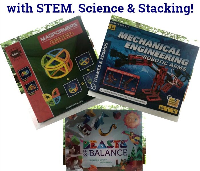 Beat the Brain Drain this Summer with STEM, Science & Stacking