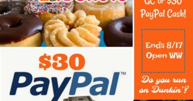 Win Dunkin or Paypal