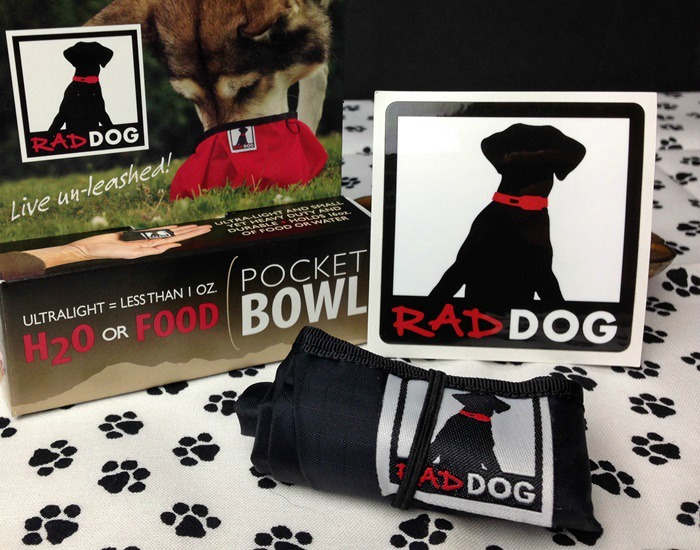 Rad Dog Collapsible Pocket Bowl