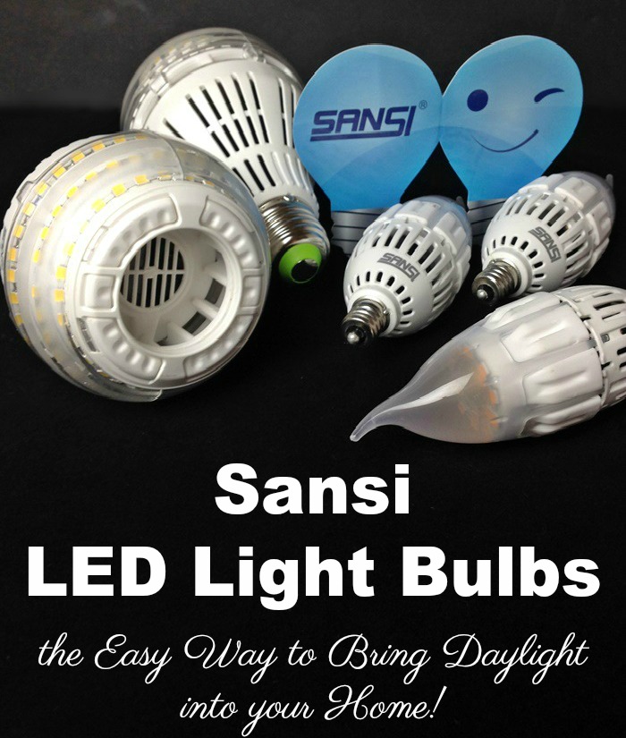 Sansi LED Light Bulbs are the Easy Way to Bring Daylight into your Home #MegaChristmas17
