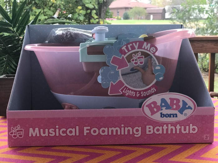 Baby Born Musical Foaming Bathtub