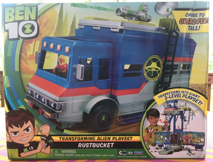 Ben 10 transforming clearance alien playset