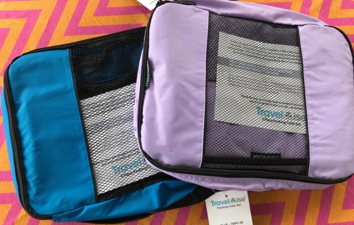 TravelWise Packing Cubes System 3-Pc Weekender Set is Perfect for Holiday Travel