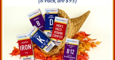 Holiday Cornucopia of Health Vitamin Pack Giveaway