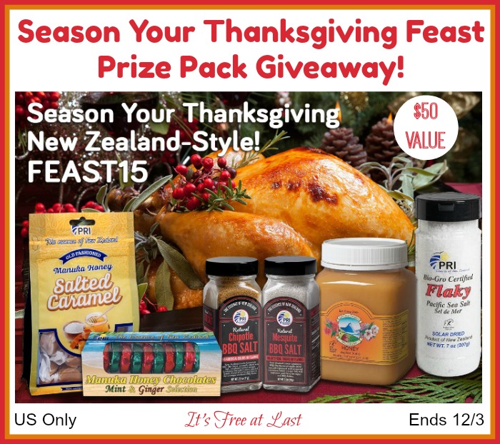 Season Your Thanksgiving Feast Prize Pack giveaway button