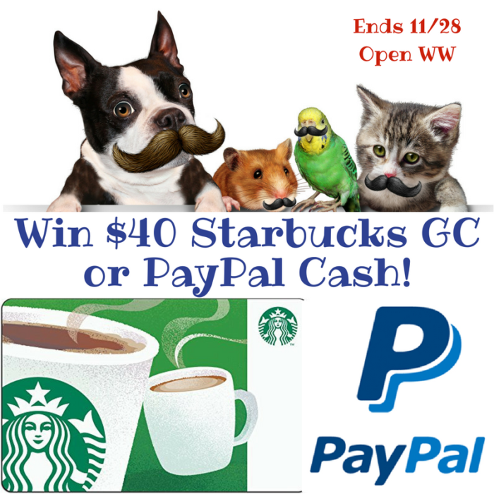 #Win $40 Starbucks GC or PayPal CASH! - It's Free At Last