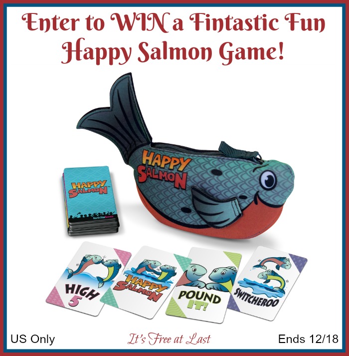 Happy Salmon Giveaway button