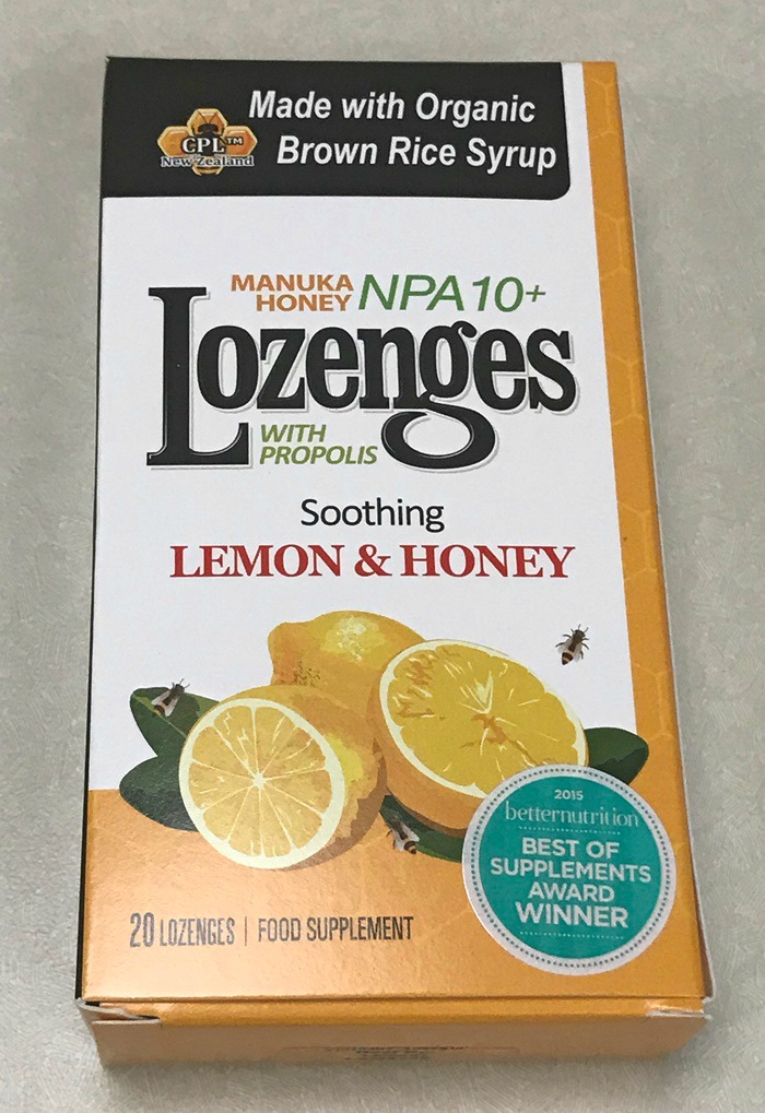 Manuka Honey Lozenges Lemon and Honey