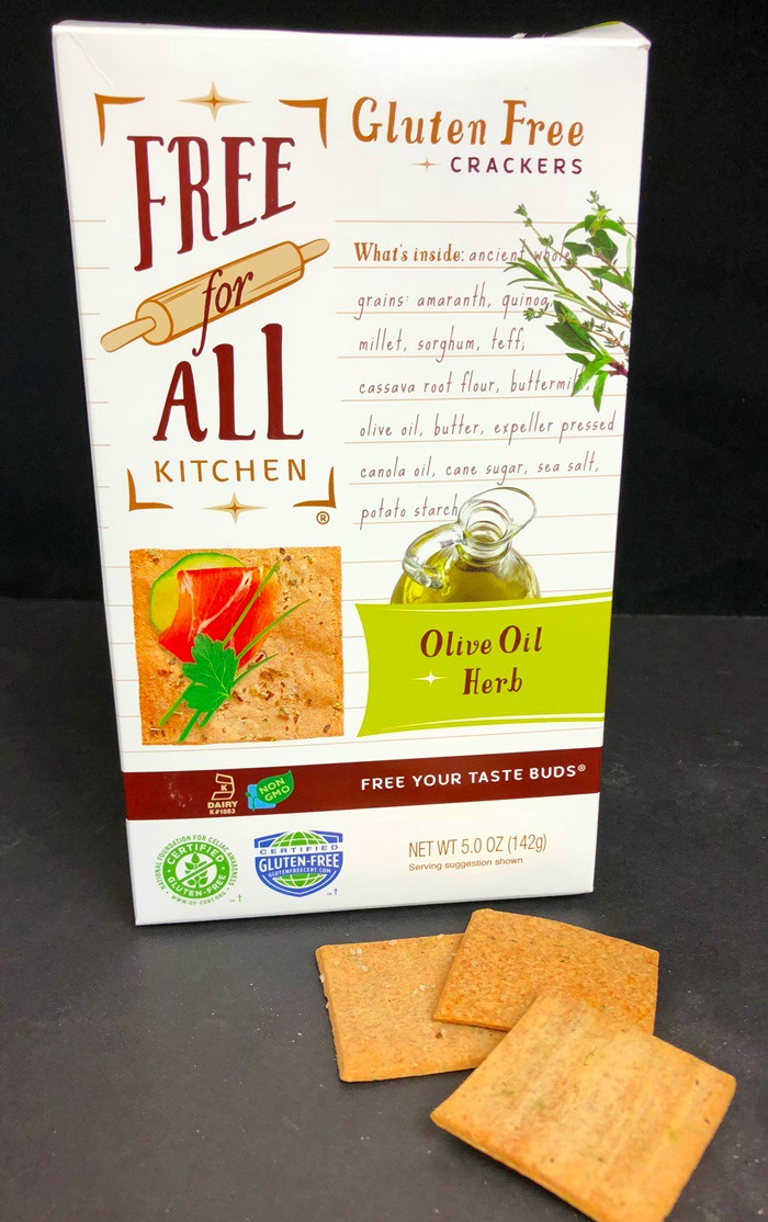 Partners Crackers Gluten-Free Olive Oil and Herb