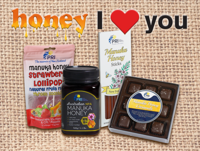 Say "Honey I Love You" with Tasty Treats from PRI #ManukaHoney #ShopPRI