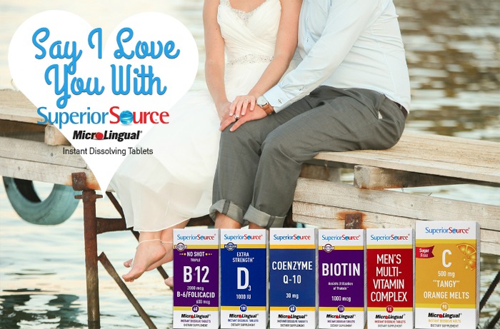 Say I Love You with Superior Source Vitamins and the Gift of Health #SuperiorSource