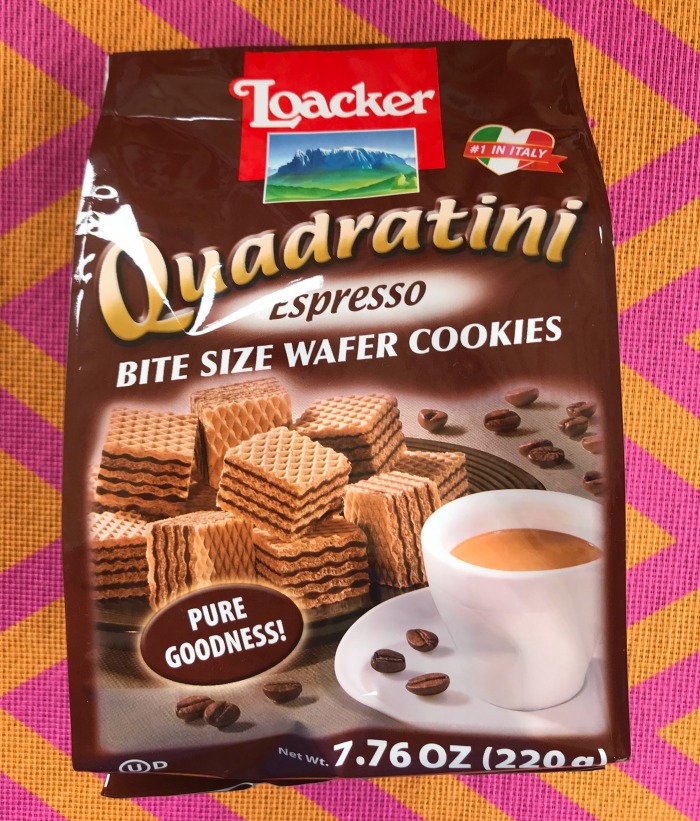 Loacker Quadratini Bite Size Wafer Cookies