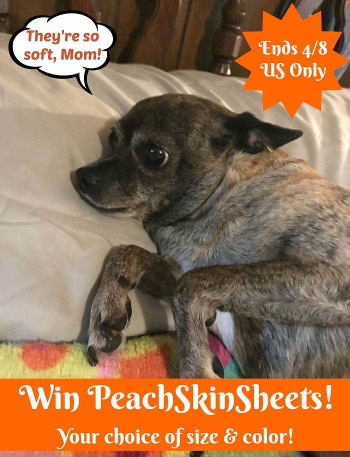 Win a Set of PeachSkinSheets in your choice of size and color