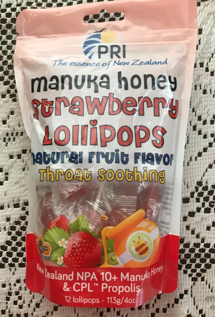 Children’s Manuka Honey Lollipops - Strawberry