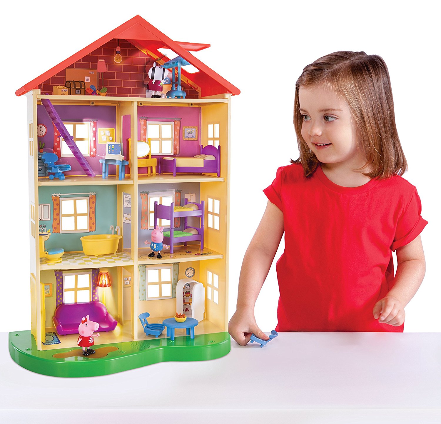 Peppa Pig - Lights N' Sounds Family Home Now Available - It's Free At Last