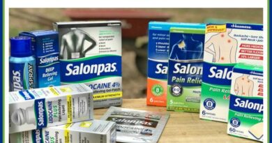 Win a $50 Salonpas Prize Pack of assorted Patches, Gels, and Creams!