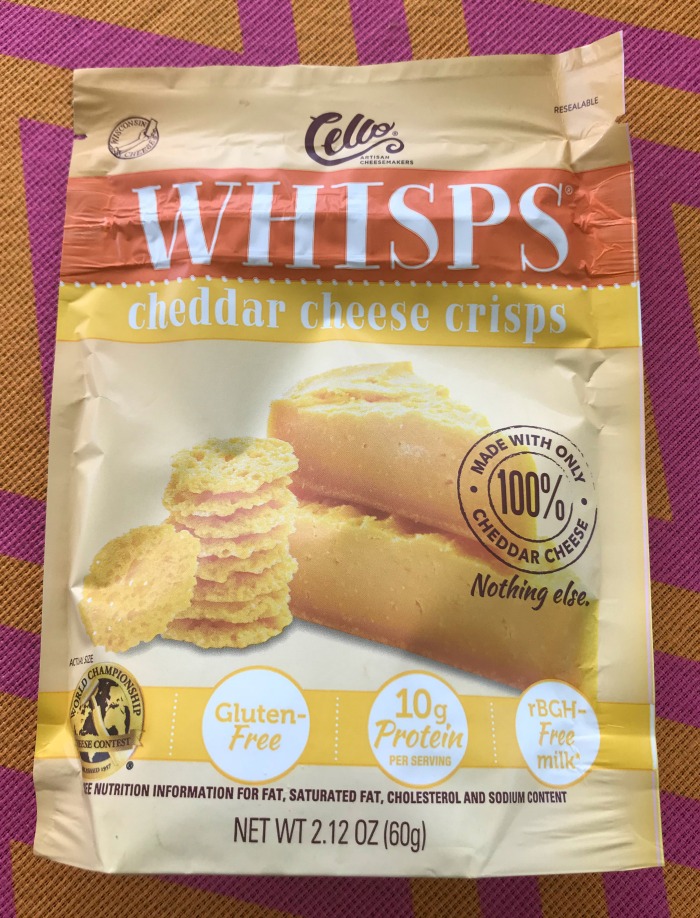 Cello Whisps Cheddar Cheese Crisps