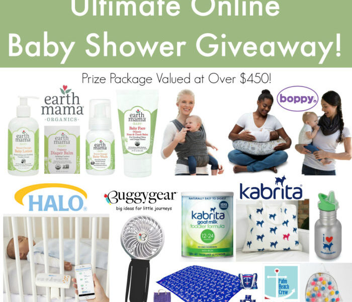 Ultimate Online Baby Shower Giveaway